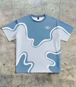 The 2025 summer new men's T-shirt is a casual fashionable soft and breathable 3D printed design for street and outdoor wear